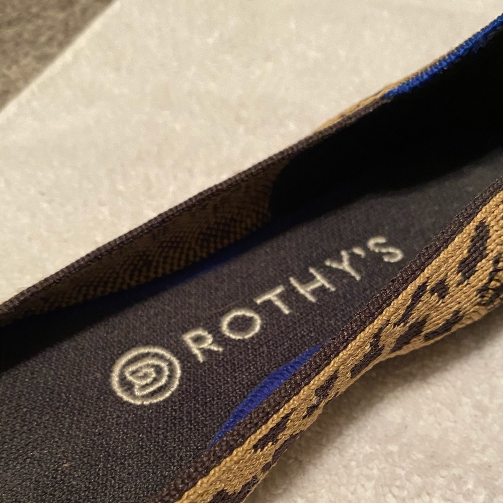 Rothy’s Leopard print flats